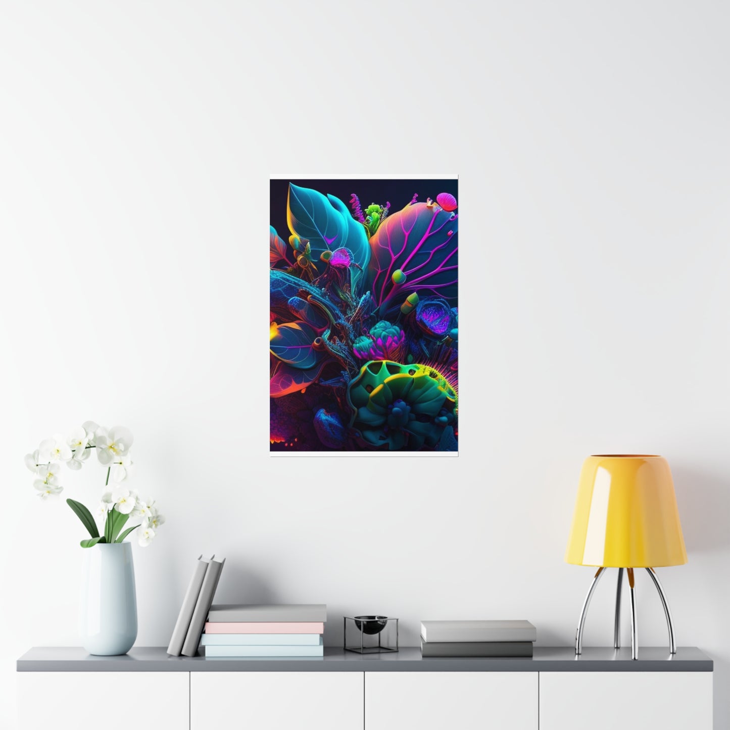 Premium Matte Vertical Posters Macro Coral Reef 3