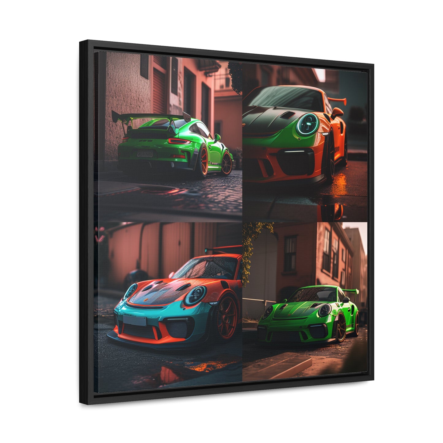 Gallery Canvas Wraps, Square Frame porsche 911 gt3 5