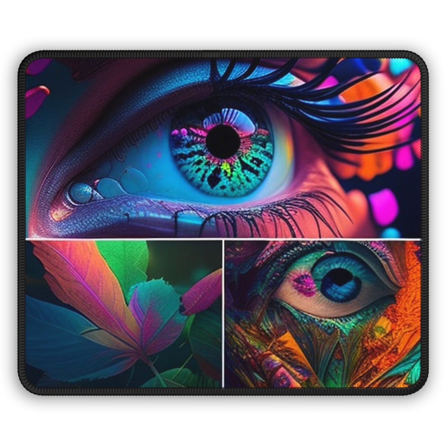 Gaming Mouse Pad  Neon Florescent Glow 3