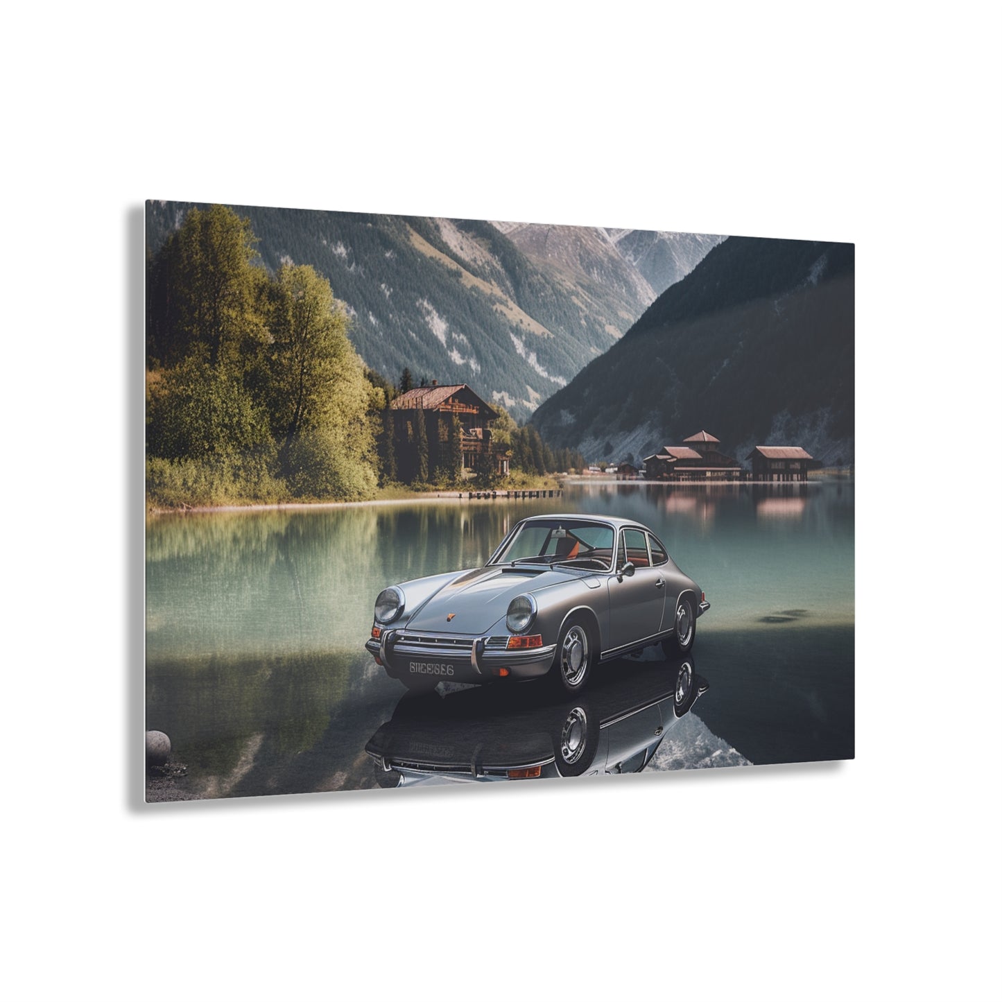 Acrylic Prints Porsche Lake 2