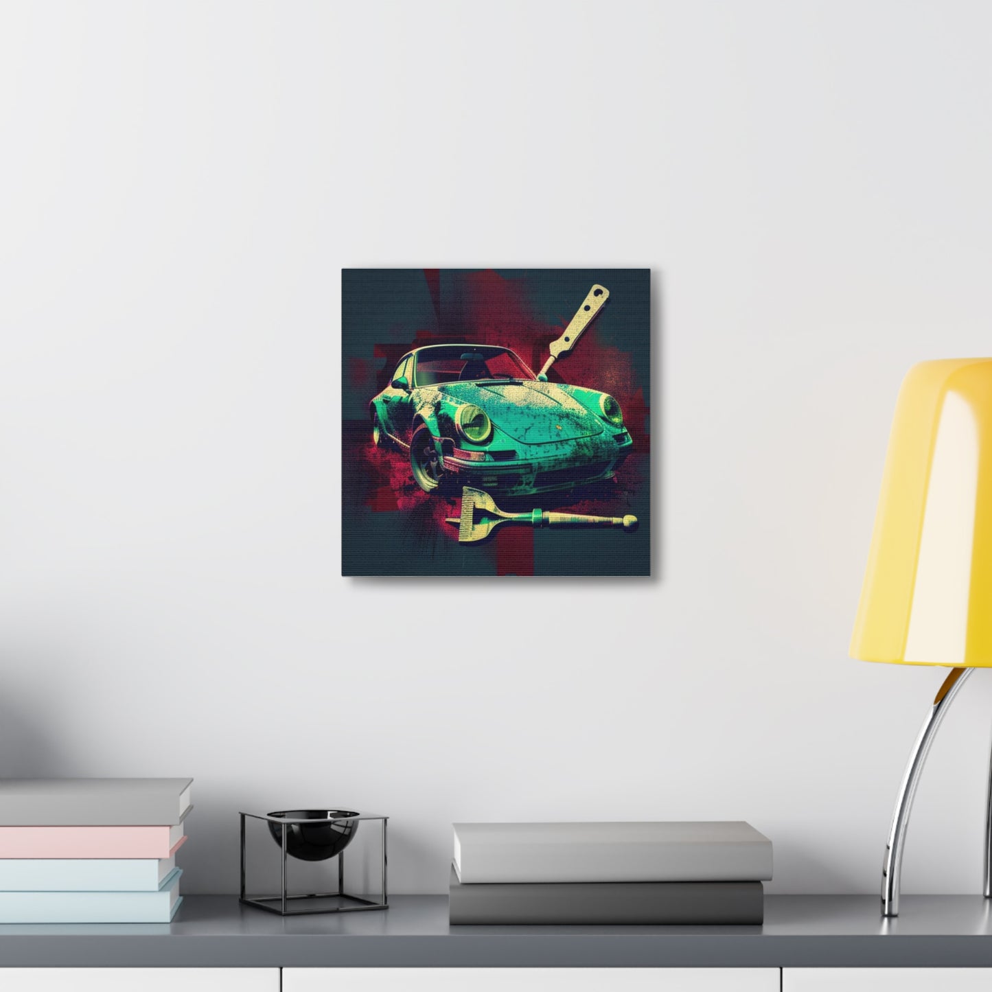 Canvas Gallery Wraps Porsche Abstract 4