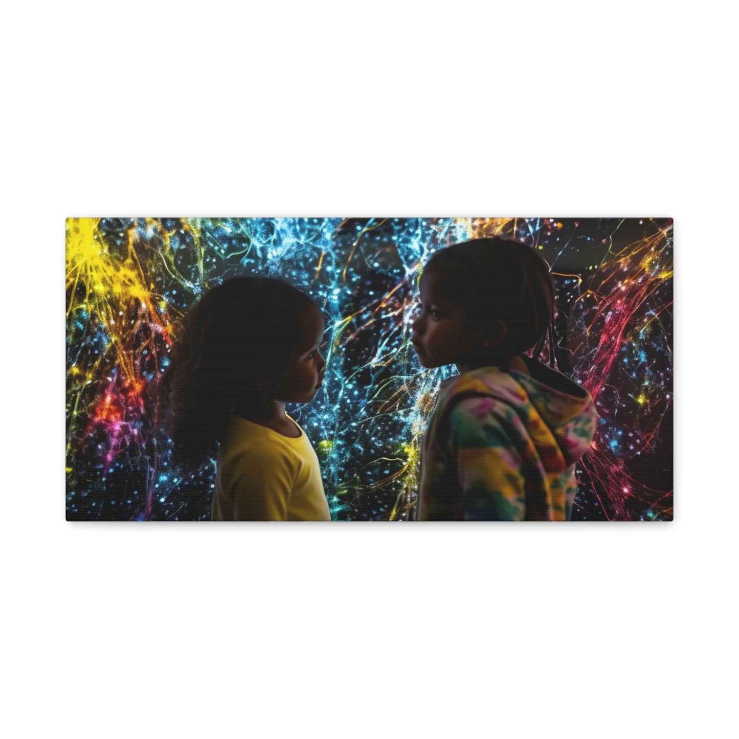 Canvas Gallery Wraps Kid Color Rain 2