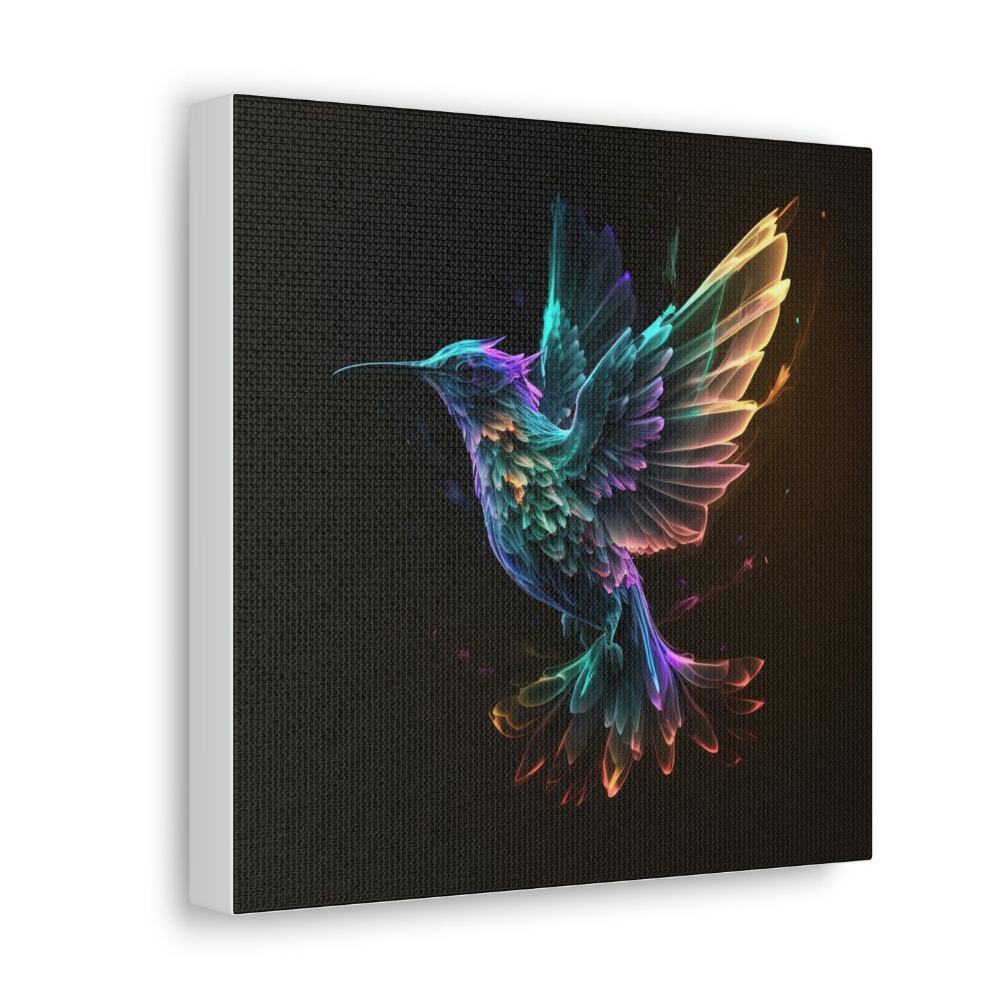 Hummingbird florescent glow