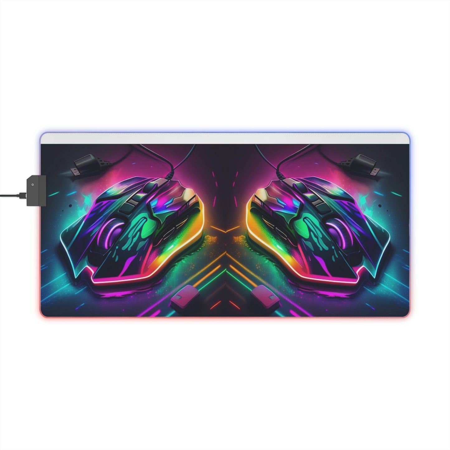 LED Gaming Mouse Pad Gaming Mouse 4