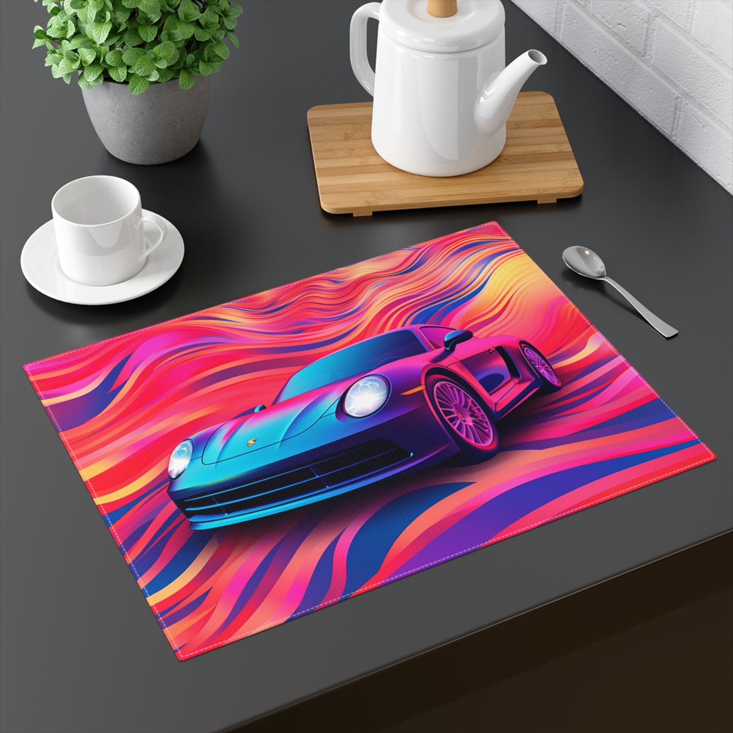 Placemat, 1pc Porsche Water Fusion 3