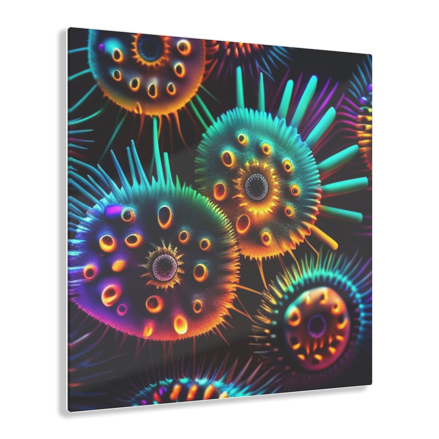 Acrylic Prints Neon Macro 4