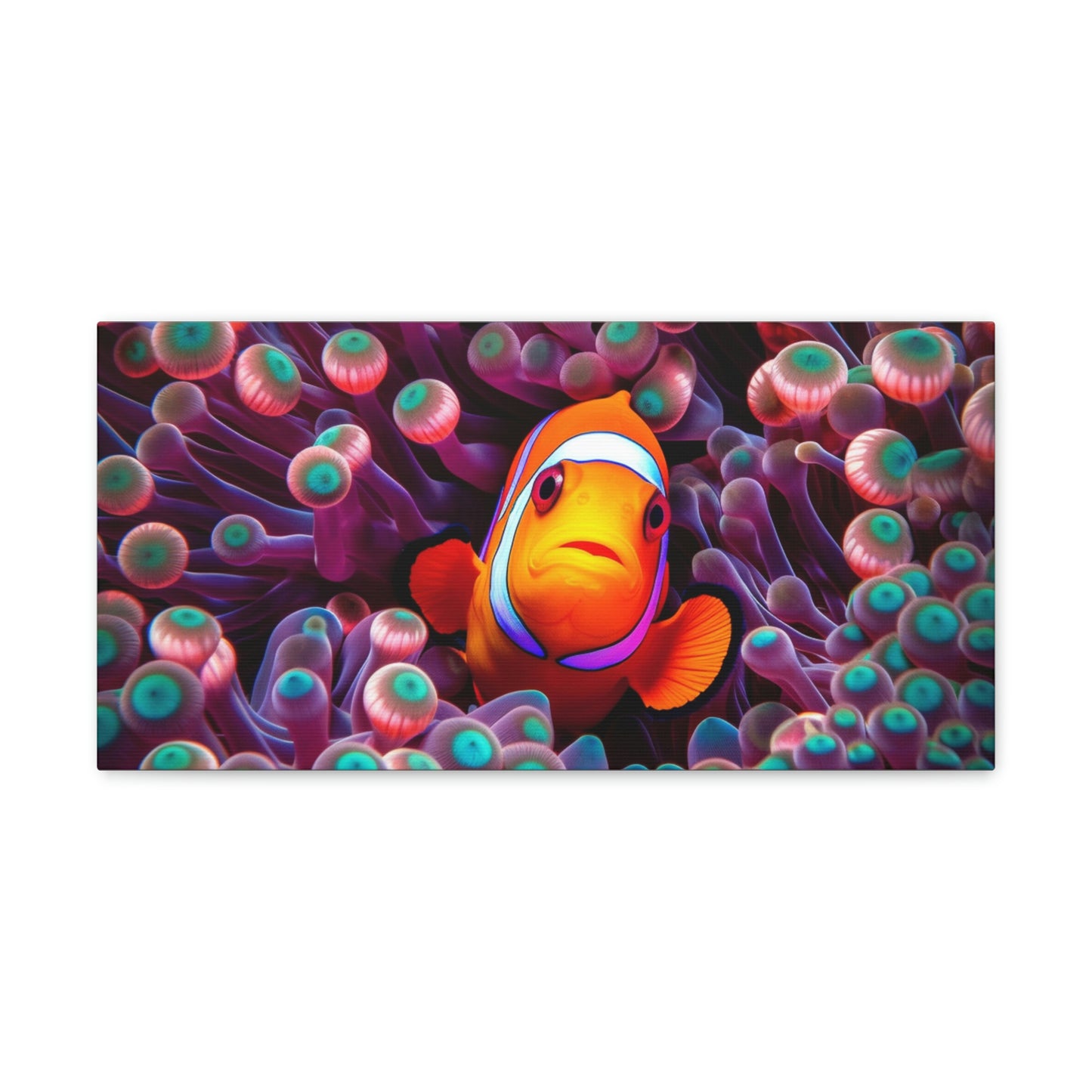 Canvas Gallery Wraps Clown Fish 4