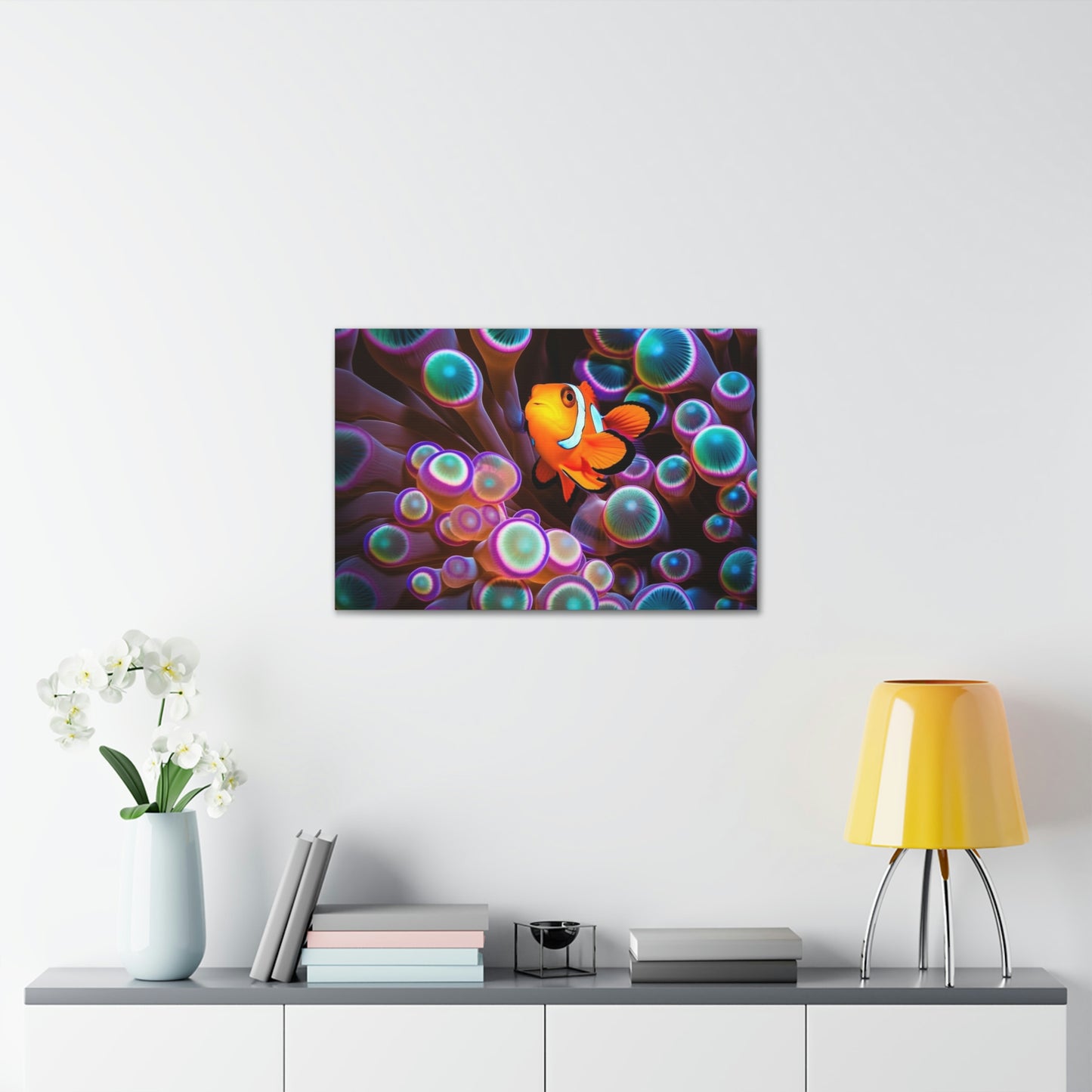 Canvas Gallery Wraps Ocean Anemone 3