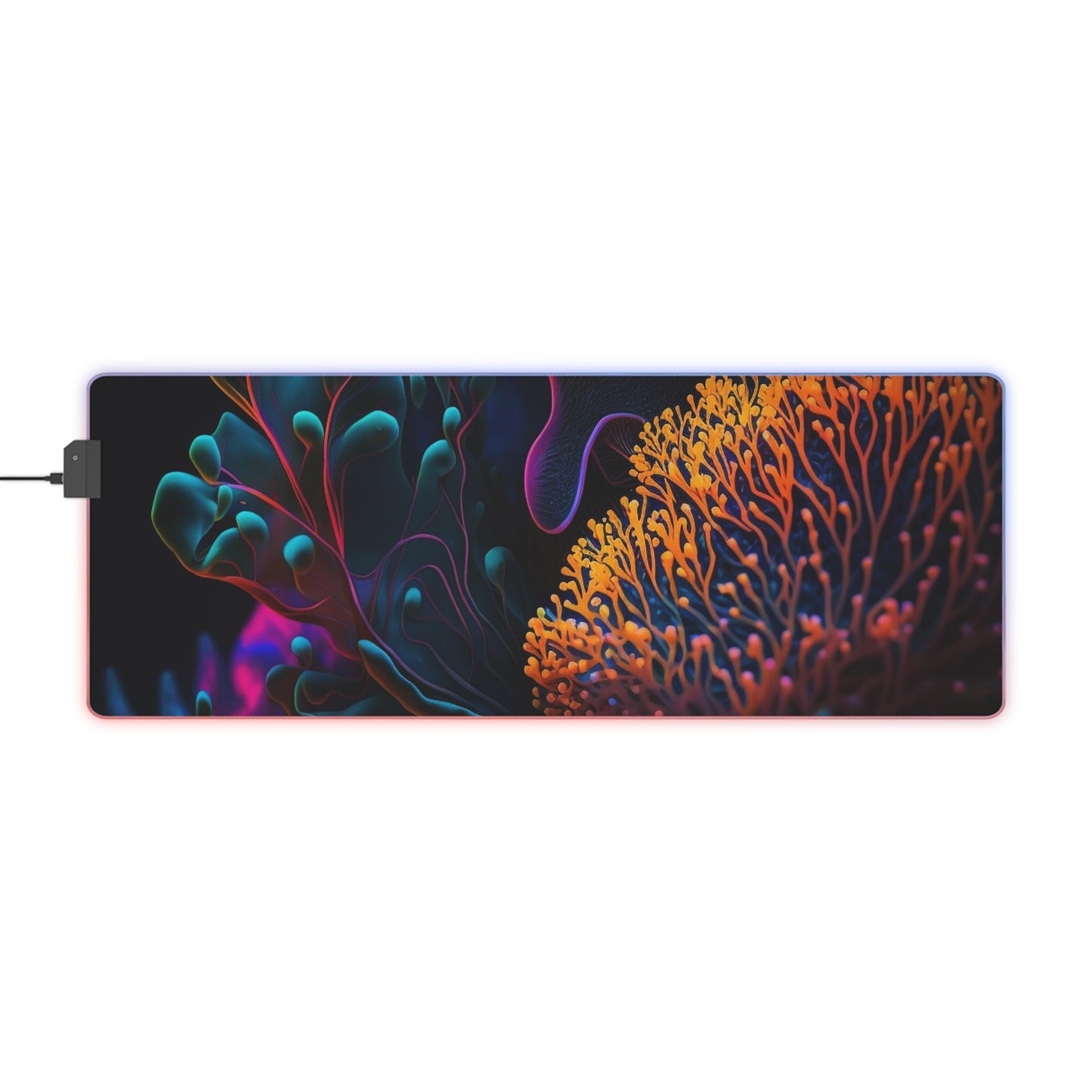 LED Gaming Mouse Pad Ocean Life Macro 2