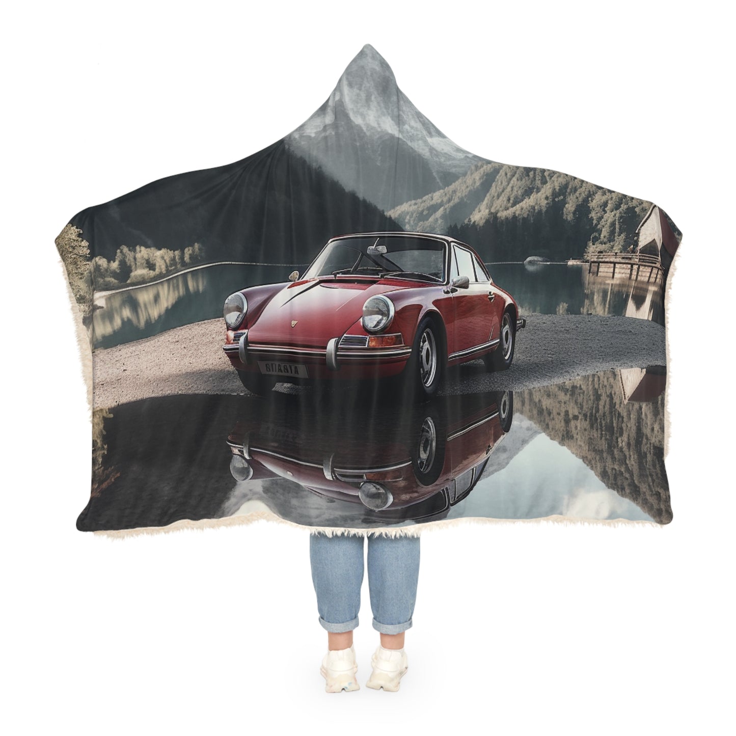 Snuggle Hooded Blanket Porsche Lake 4