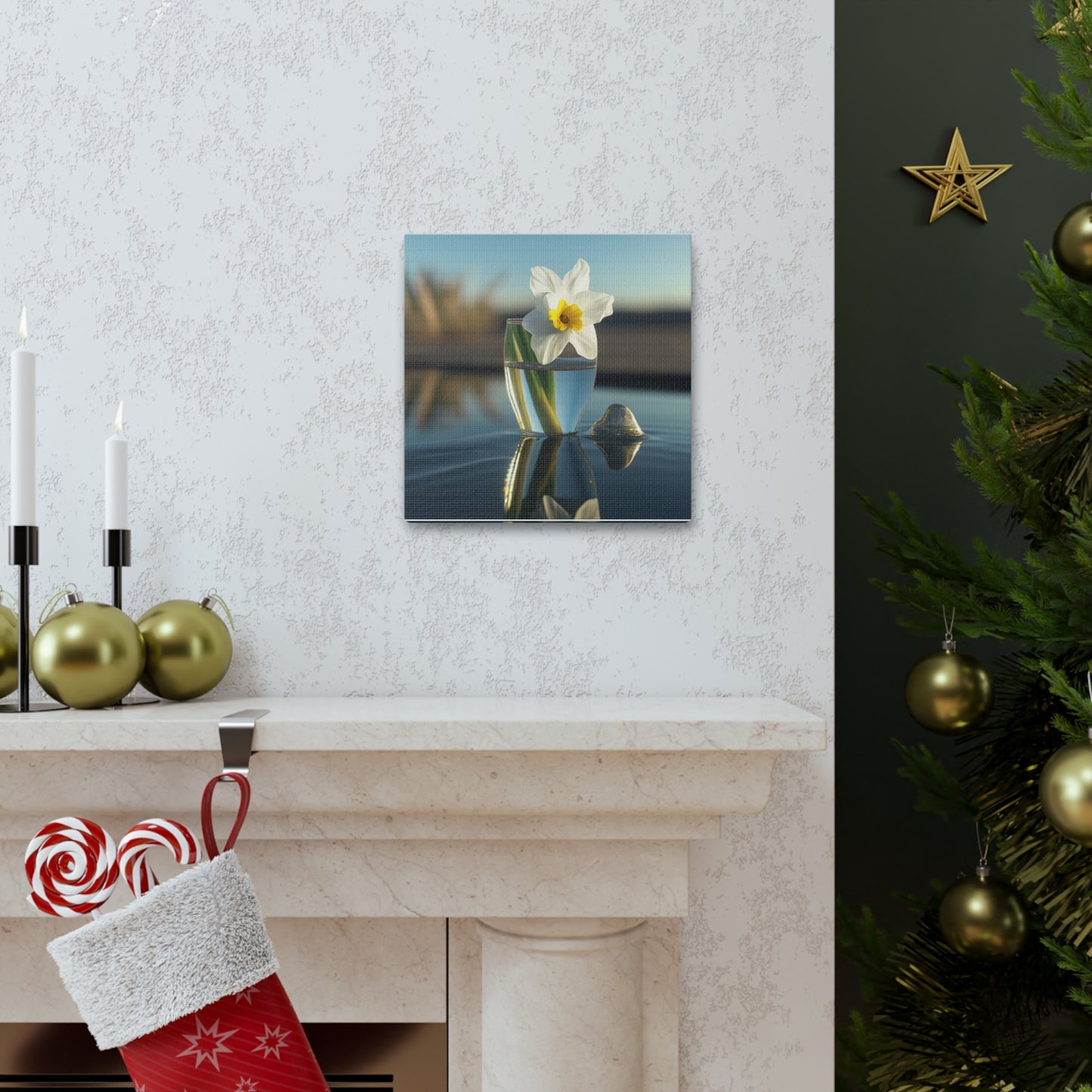 Canvas Gallery Wraps Daffodil 4