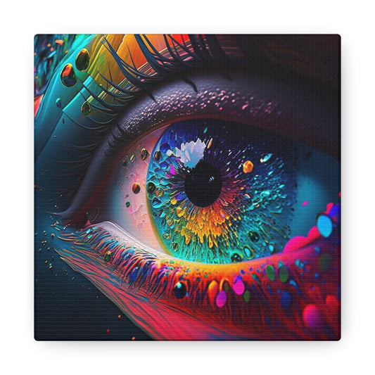 Canvas Gallery Wraps Macro Eye Photo 3