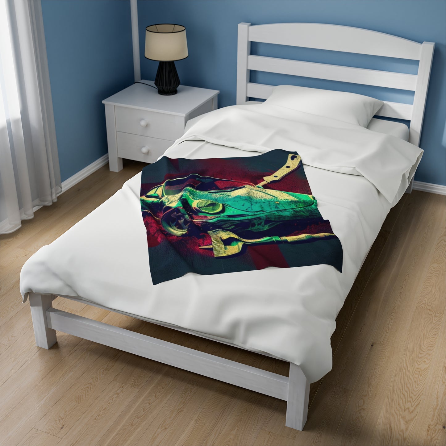 Velveteen Plush Blanket Porsche Abstract 4