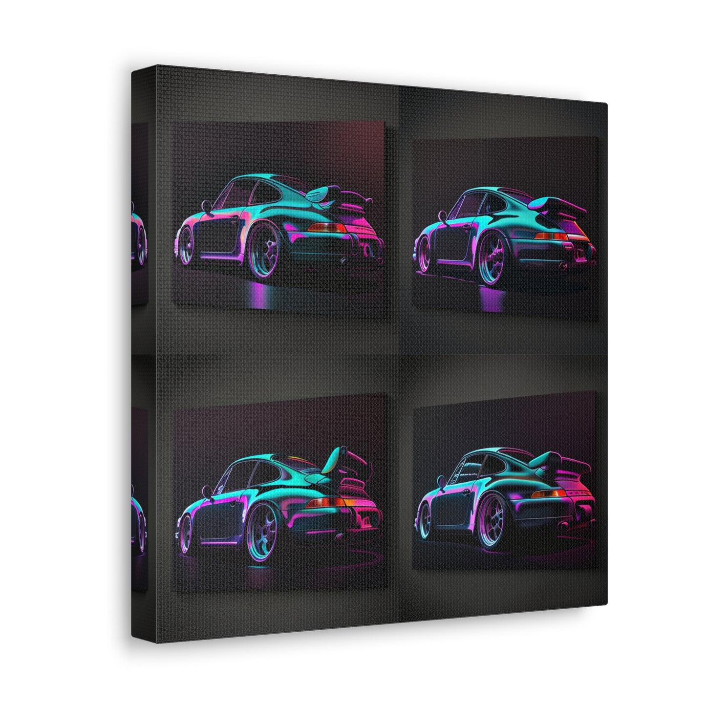 Canvas Gallery Wraps Porsche Purple 4 Pack