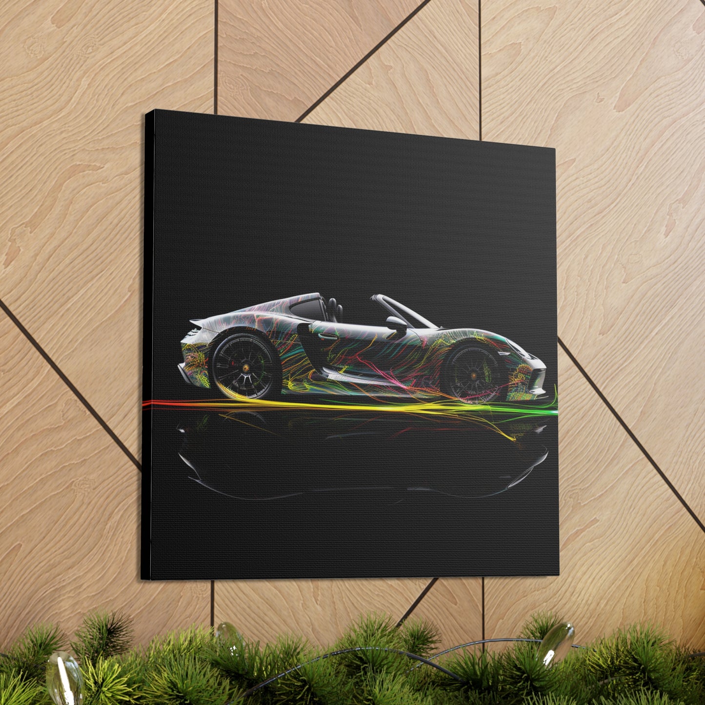 Canvas Gallery Wraps Porsche Line 1