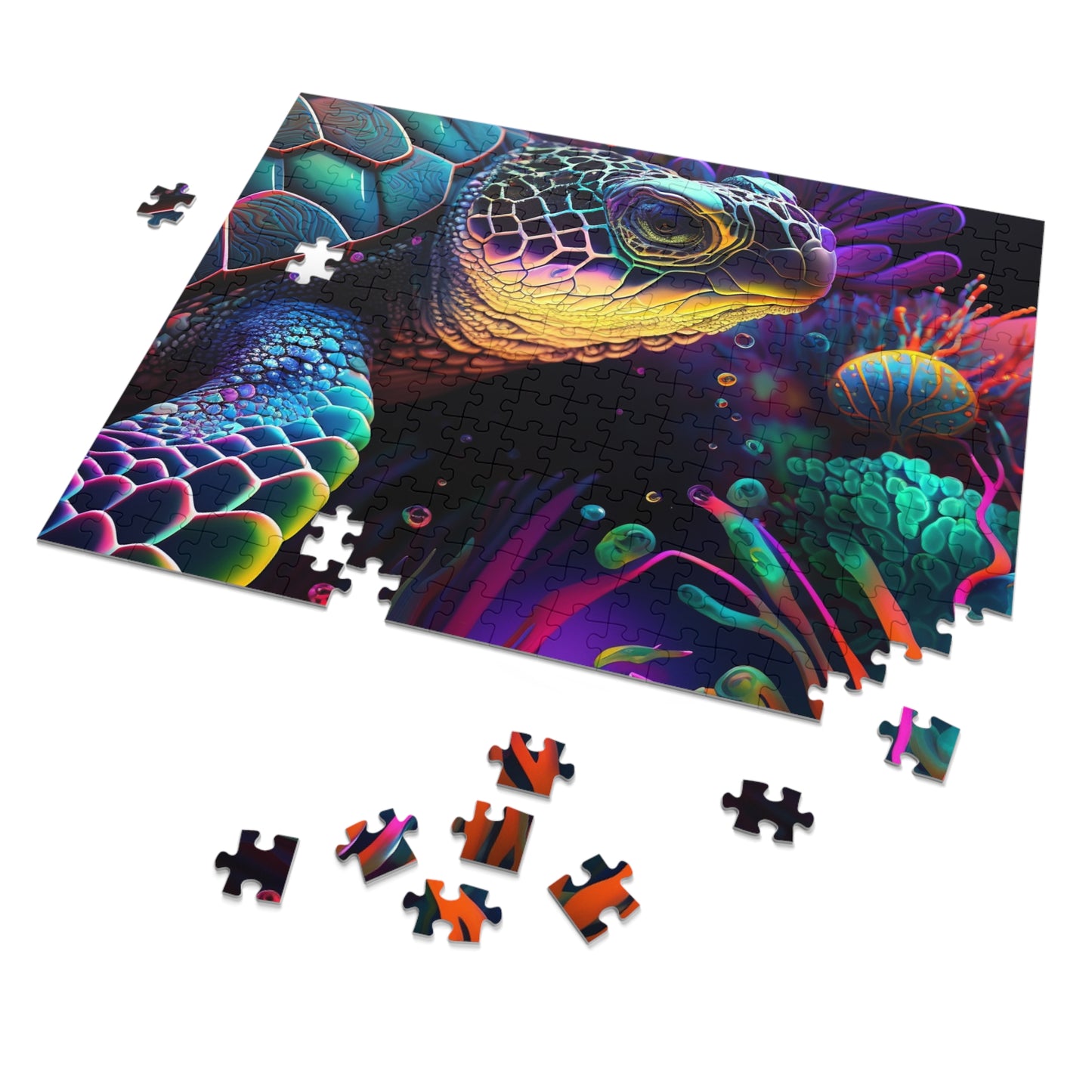 Jigsaw Puzzle (30, 110, 252, 500,1000-Piece) Macro Sea Life 4