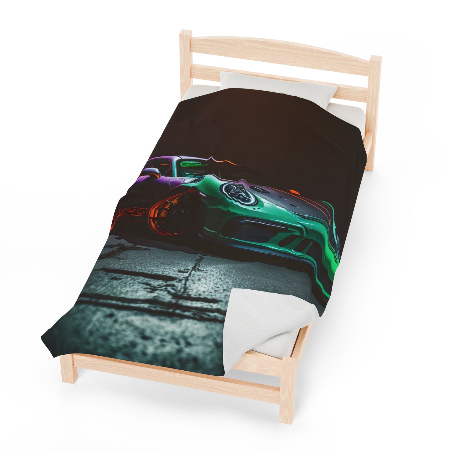 Velveteen Plush Blanket Porsche Color 4