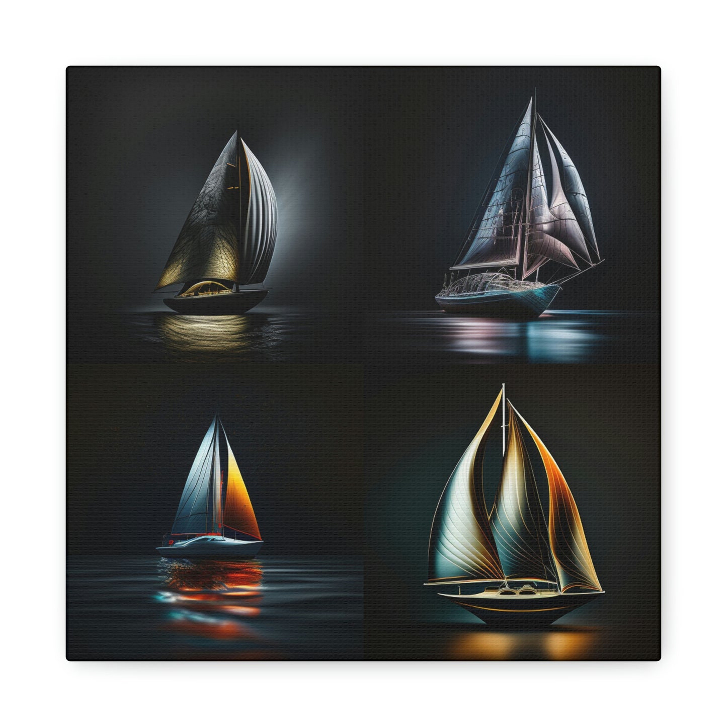Glow Sailboats 4 Pack