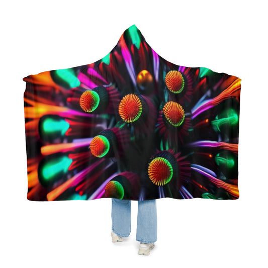 Snuggle Blanket Neon Macro 1