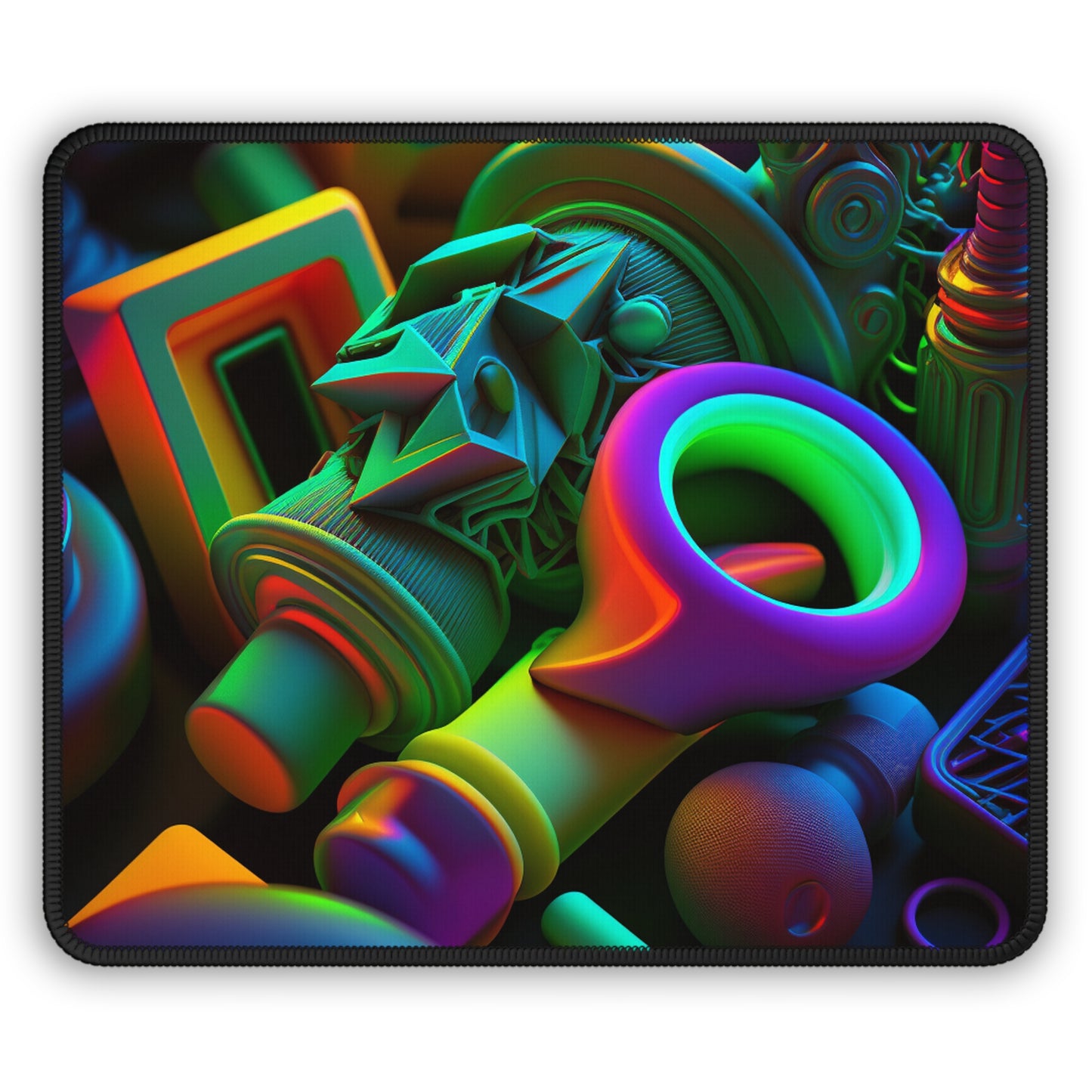 Gaming Mouse Pad  Neon Glow 2