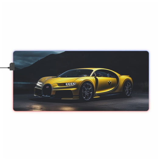 LED Gaming Mouse Pad Bugatti Real Look 4