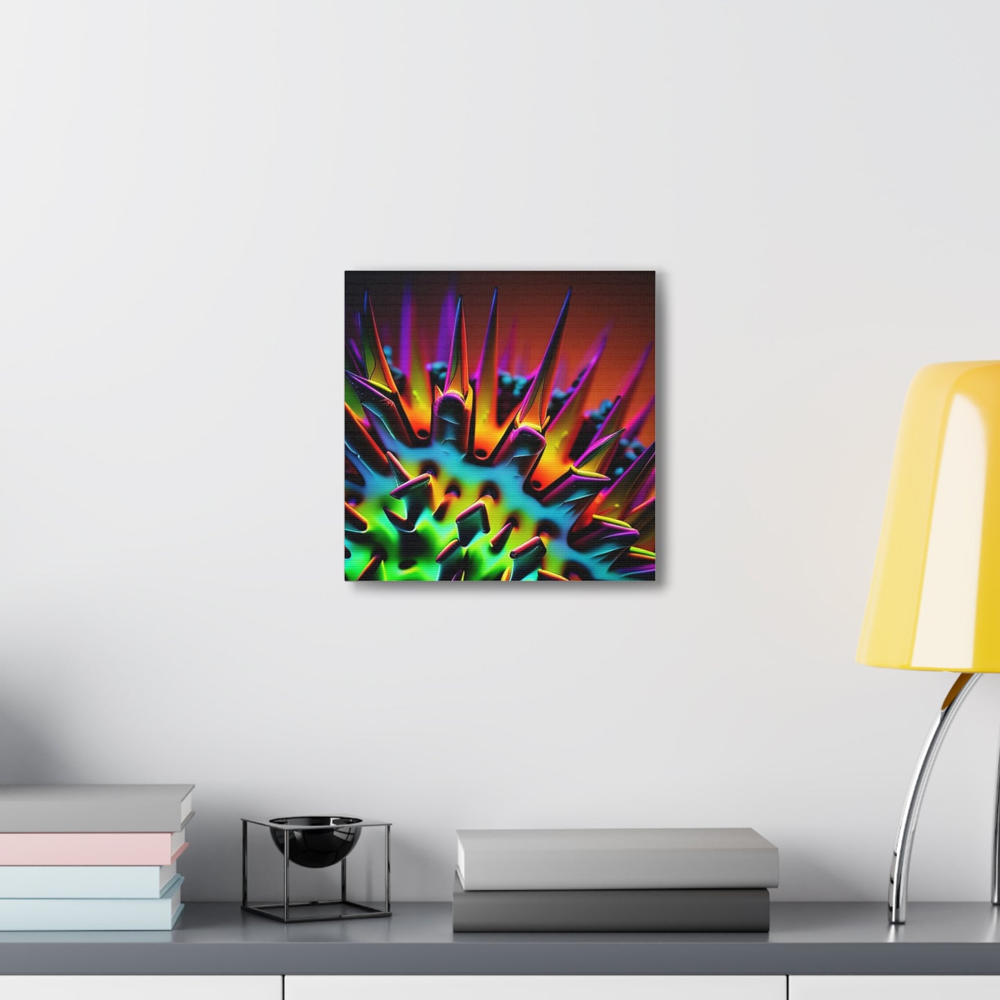 Canvas Gallery Wraps  Macro Neon Spike 4
