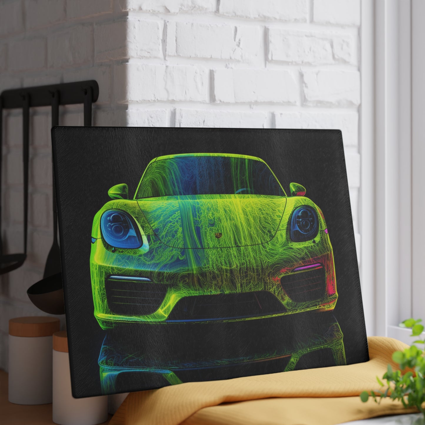 Glass Cutting Board Porsche Flair 3