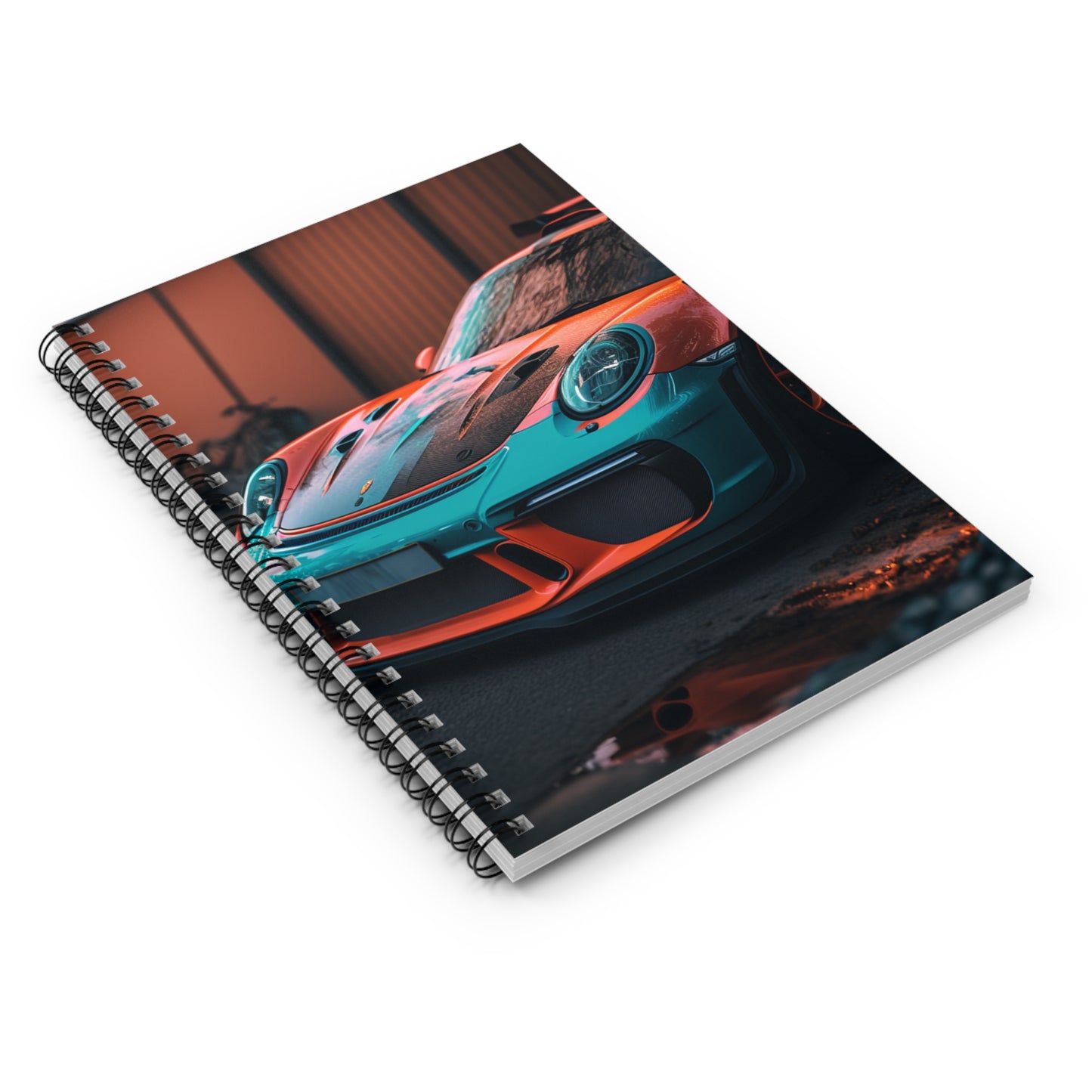 Spiral Notebook - Ruled Line porsche 911 gt3 3