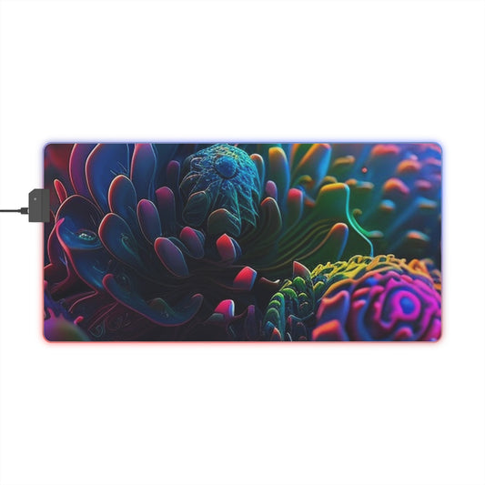 LED Gaming Mouse Pad Ocean Life Macro 4