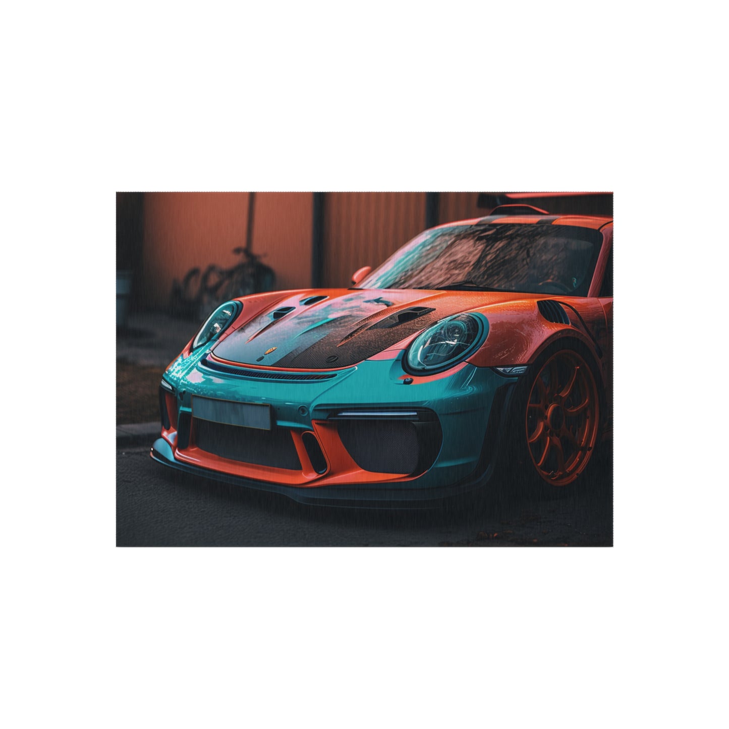 Outdoor Rug  porsche 911 gt3 3