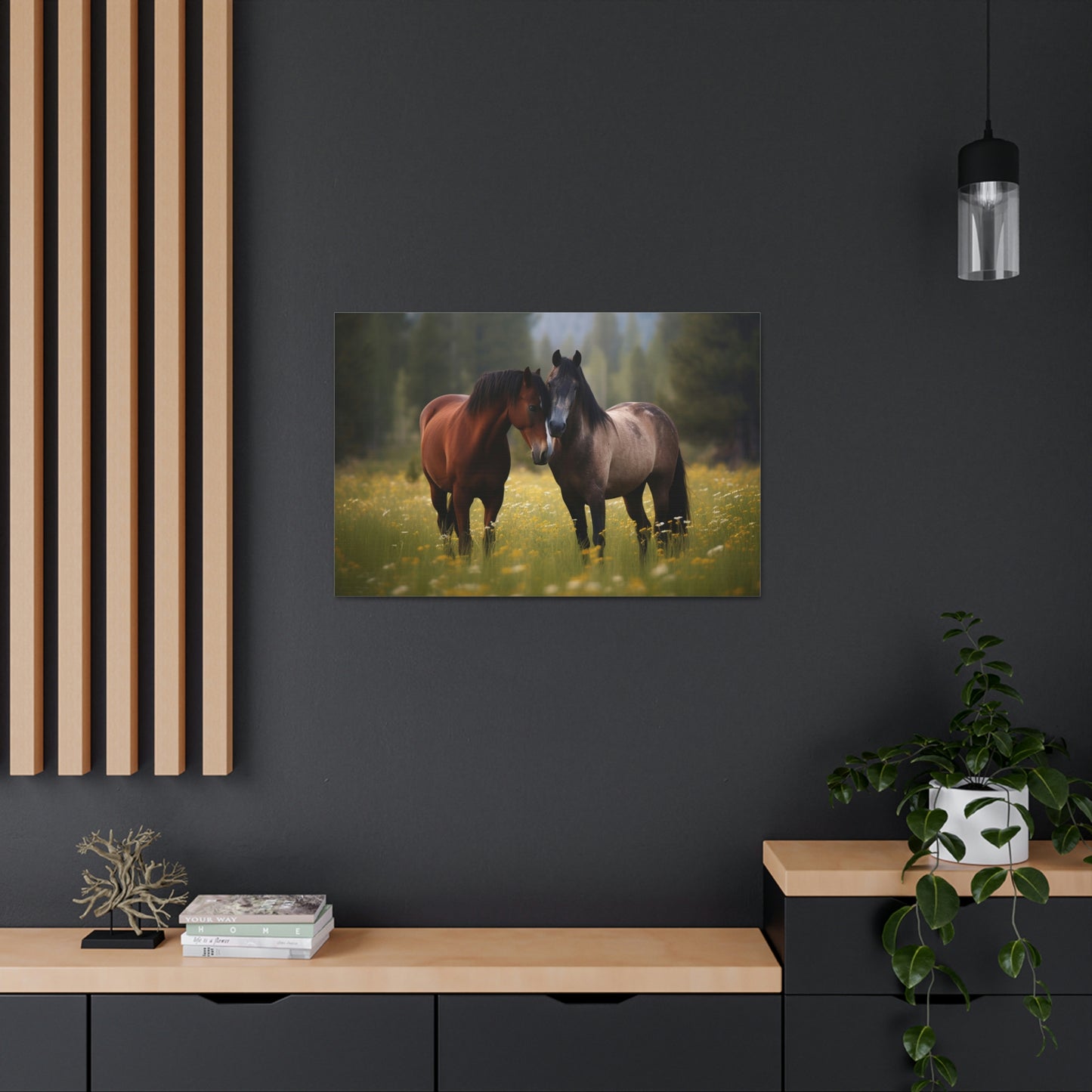 Canvas Gallery Wraps Horse Buddy 1