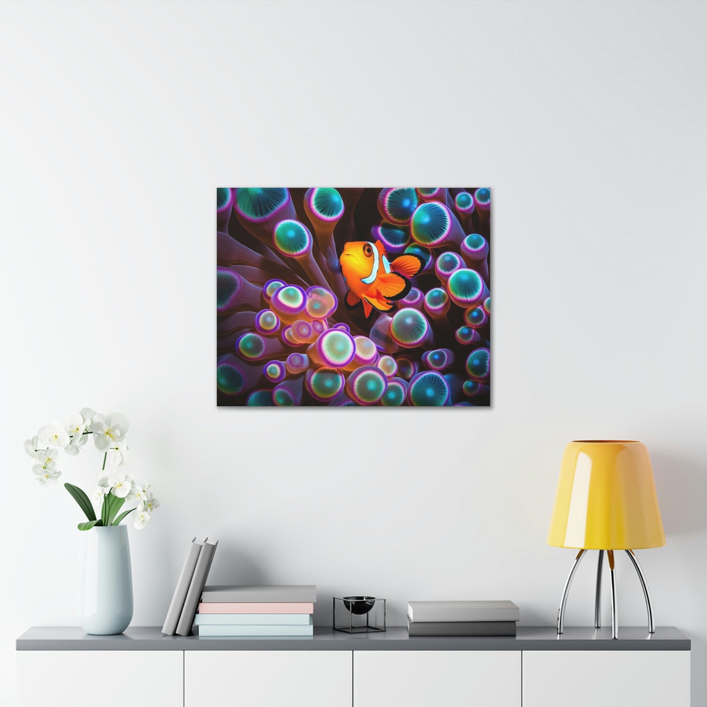 Canvas Gallery Wraps Ocean Anemone 3