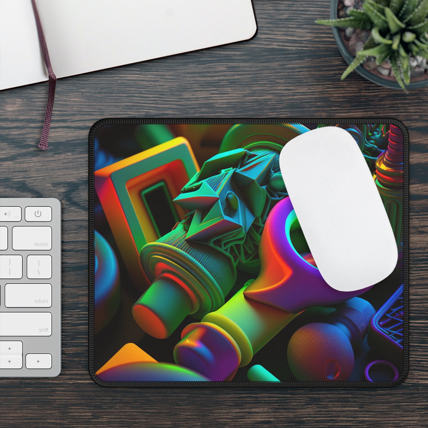 Gaming Mouse Pad  Neon Glow 2