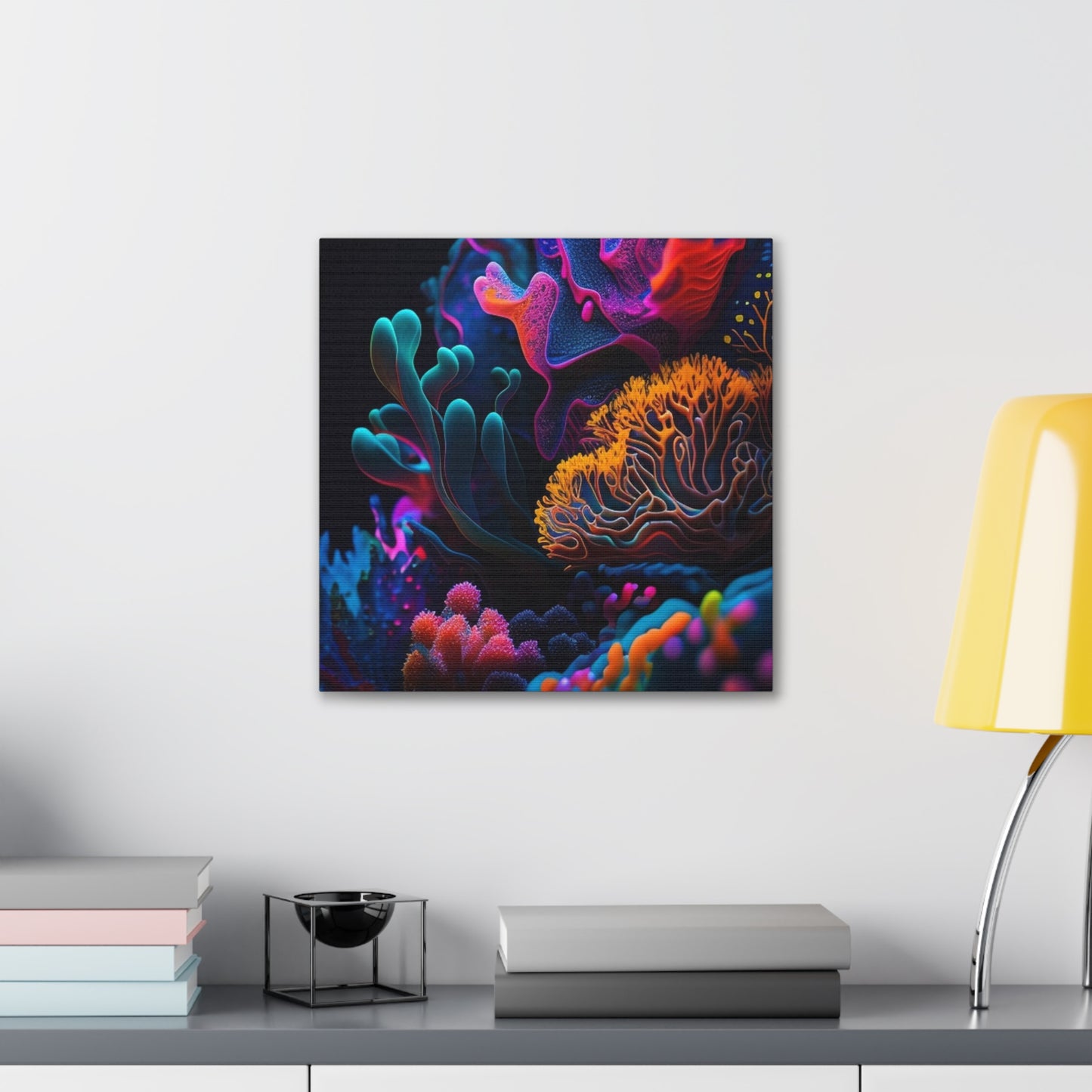 Canvas Gallery Wraps Macro Coral Reef 2