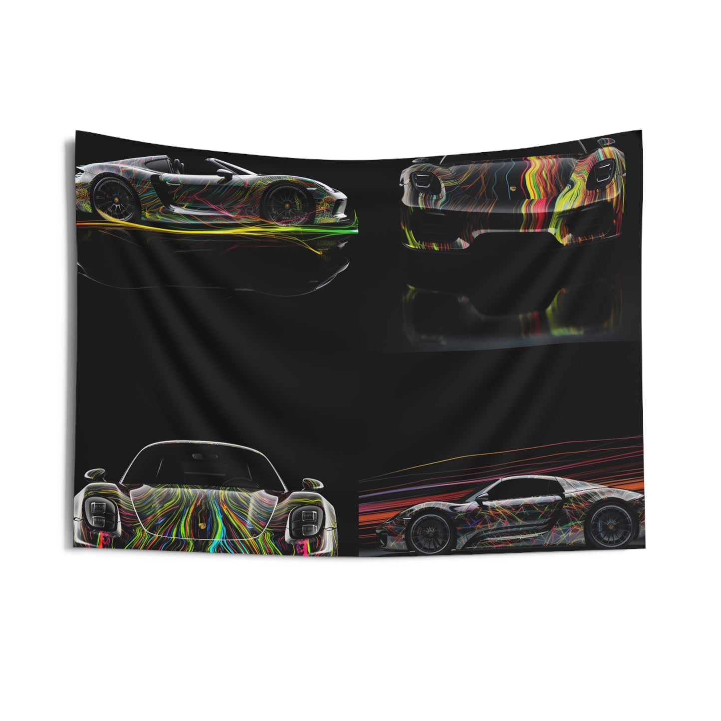 Indoor Wall Tapestries Porsche Line 5