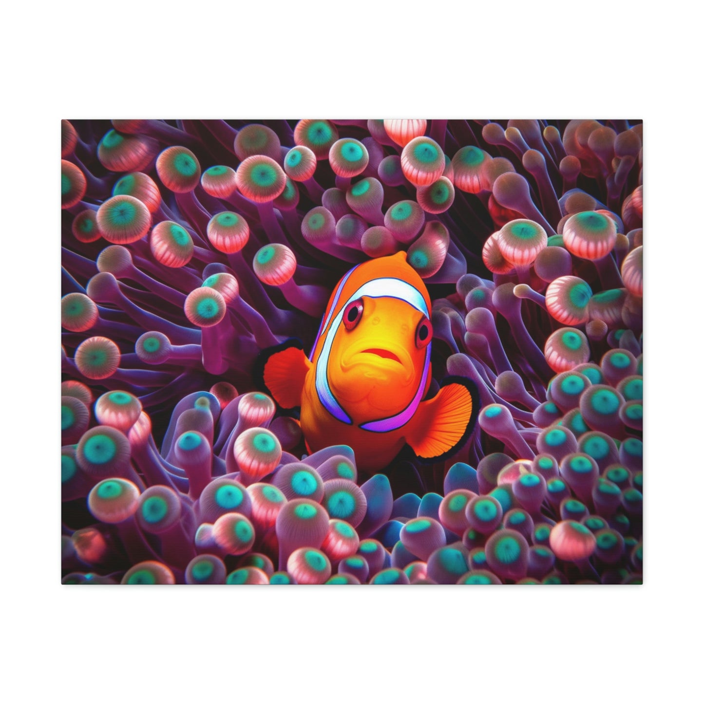 Canvas Gallery Wraps Clown Fish 4