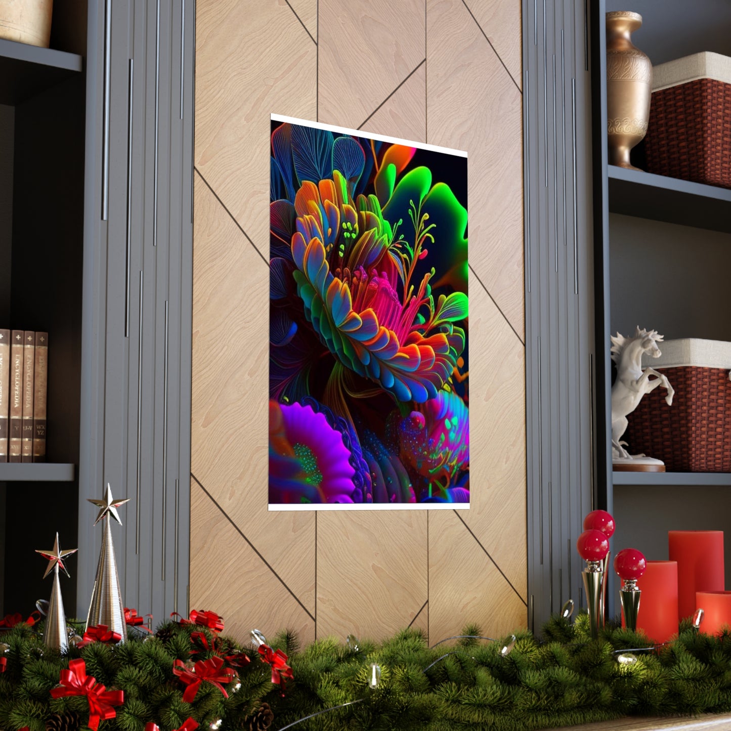 Premium Matte Vertical Posters Macro Florescent 2