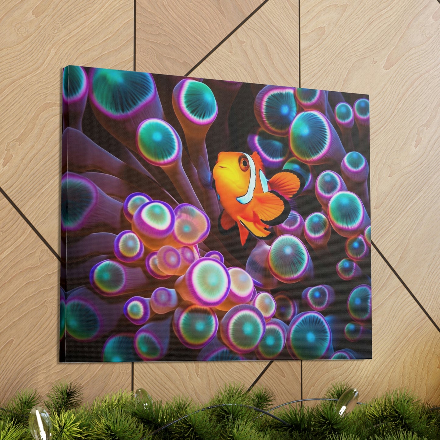 Canvas Gallery Wraps Ocean Anemone 3