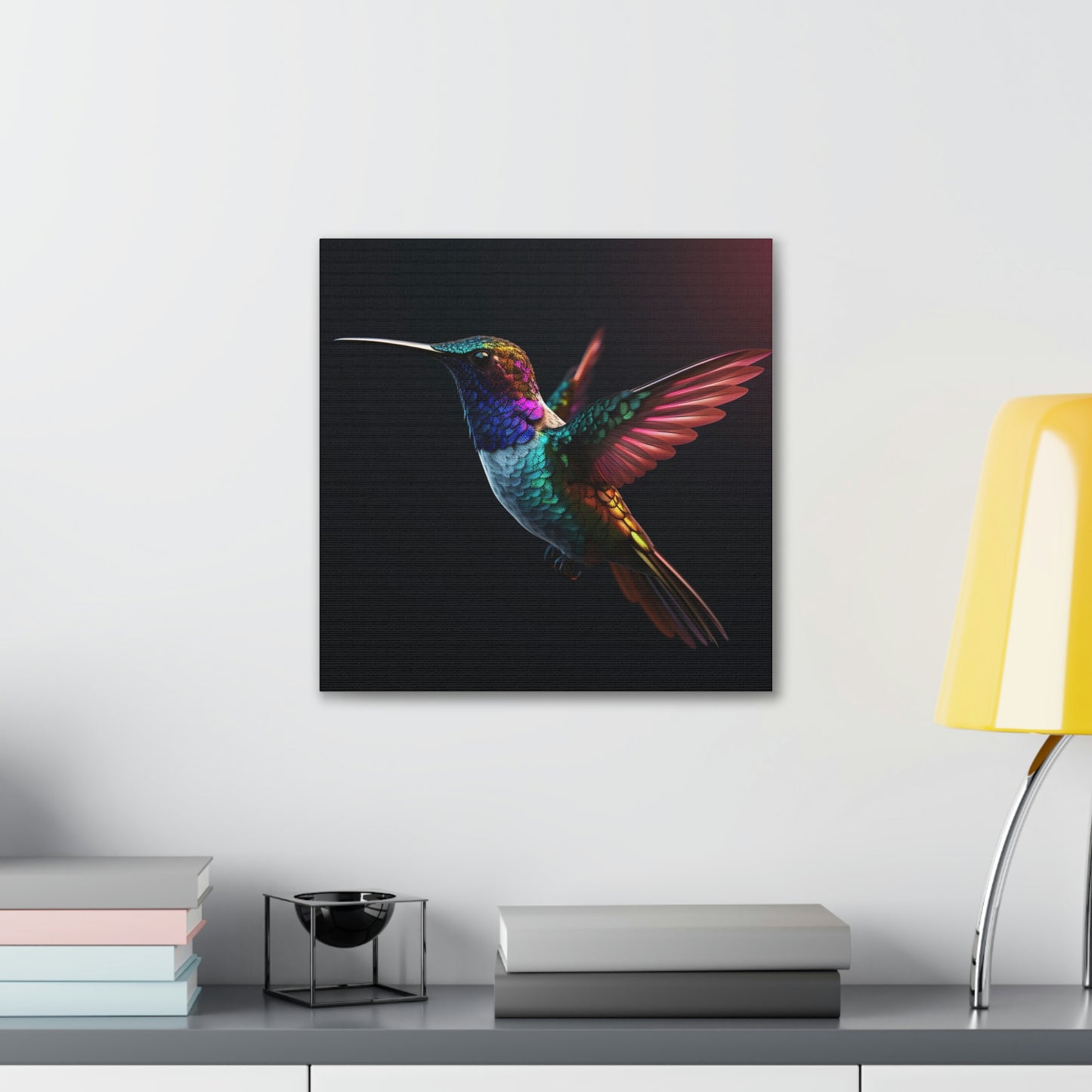 colorful hummingbird real look