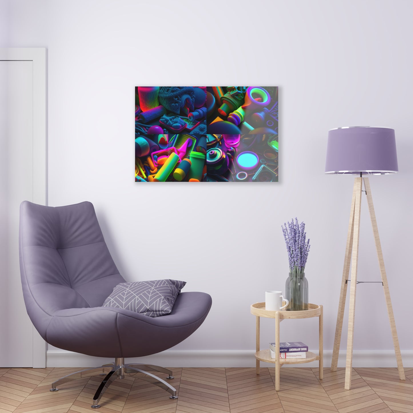 Acrylic Prints Neon Glow