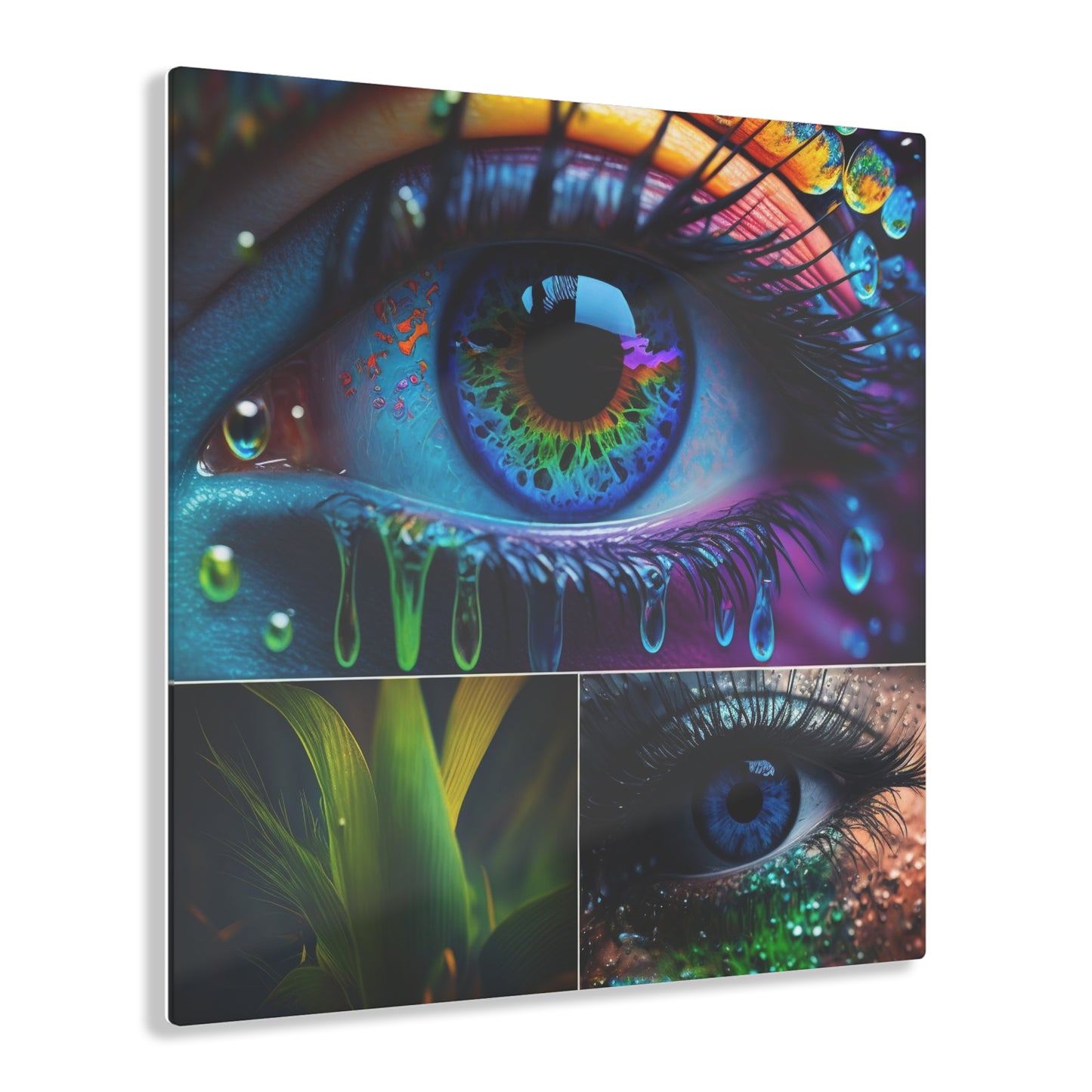 Acrylic Prints Macro Eye Photo 2