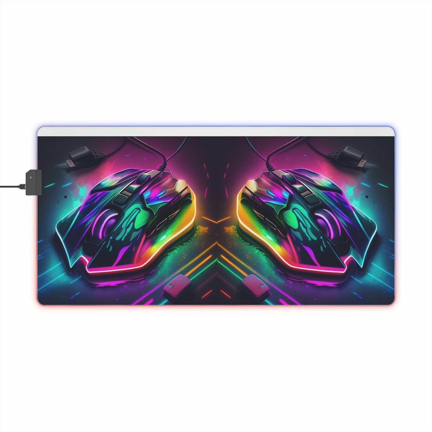 LED Gaming Mouse Pad Gaming Mouse 4