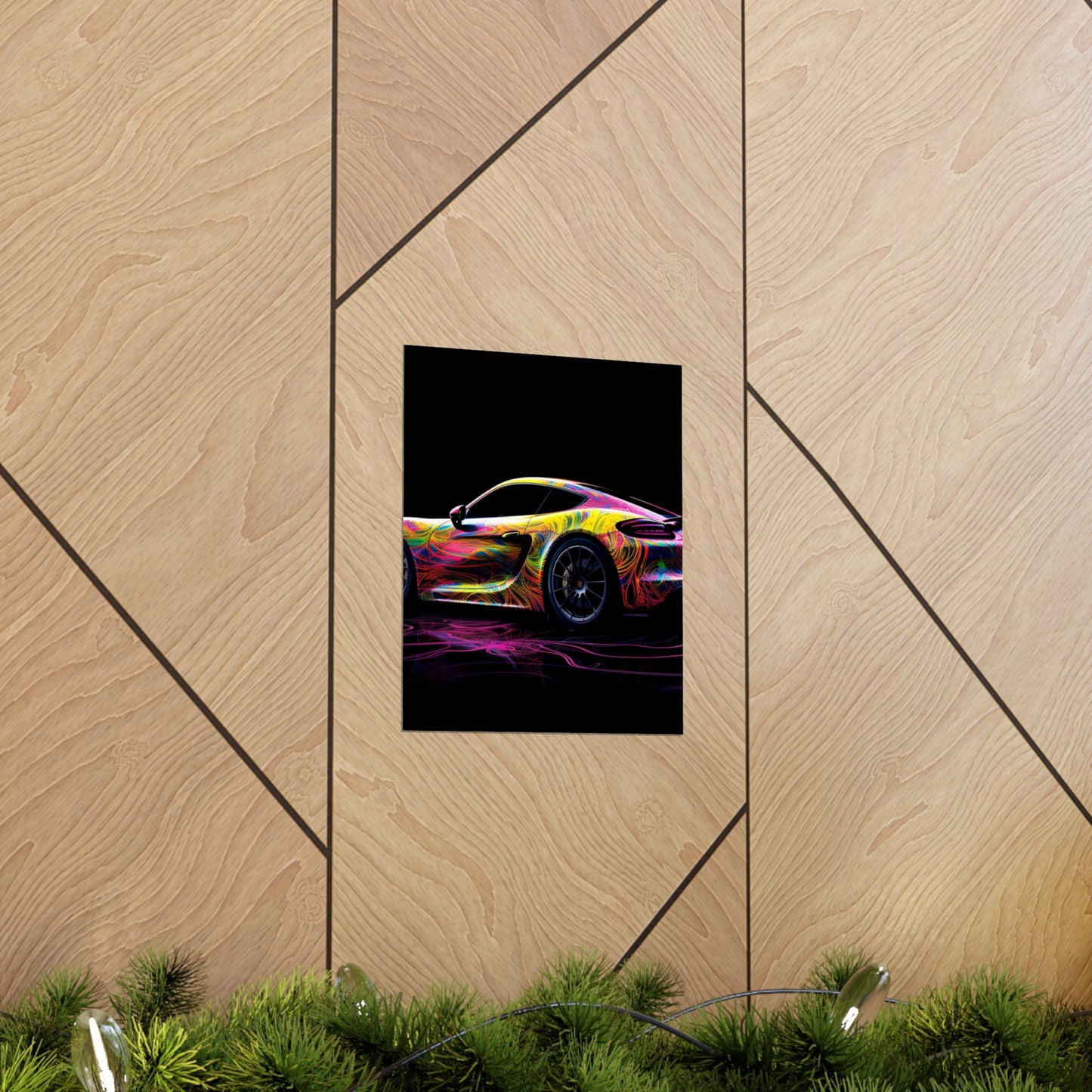 Premium Matte Vertical Posters Porsche Flair 4