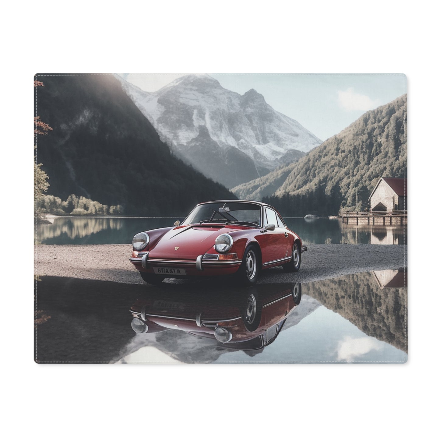 Placemat, 1pc Porsche Lake 4