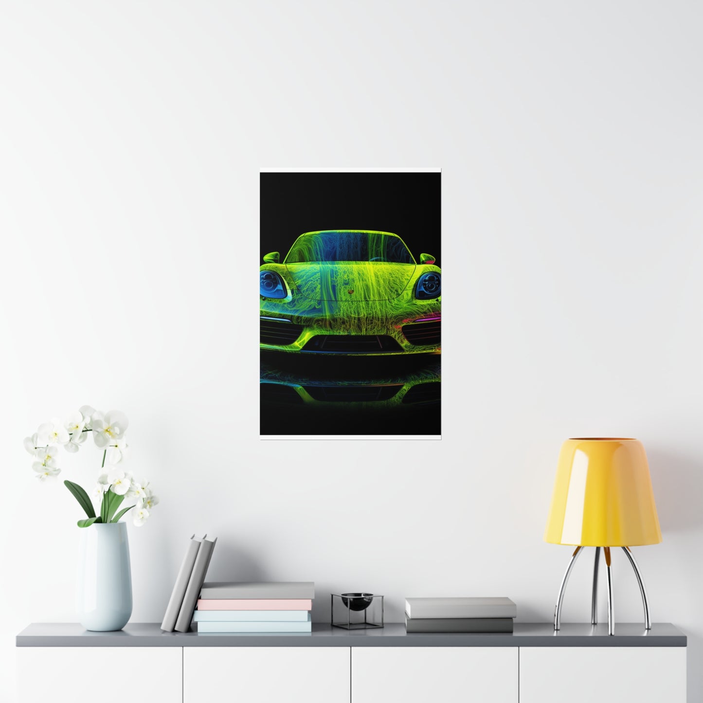 Premium Matte Vertical Posters Porsche Flair 3