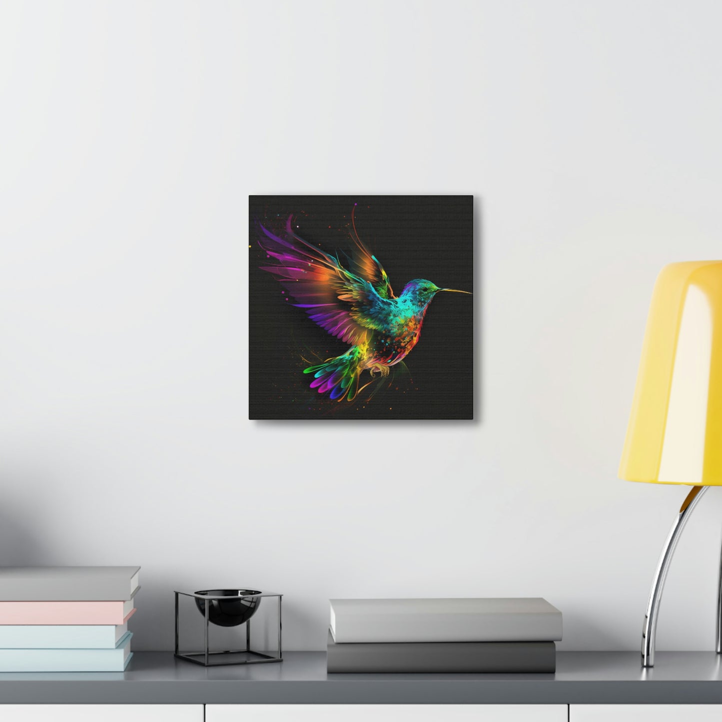 Hummingbird florescent glow