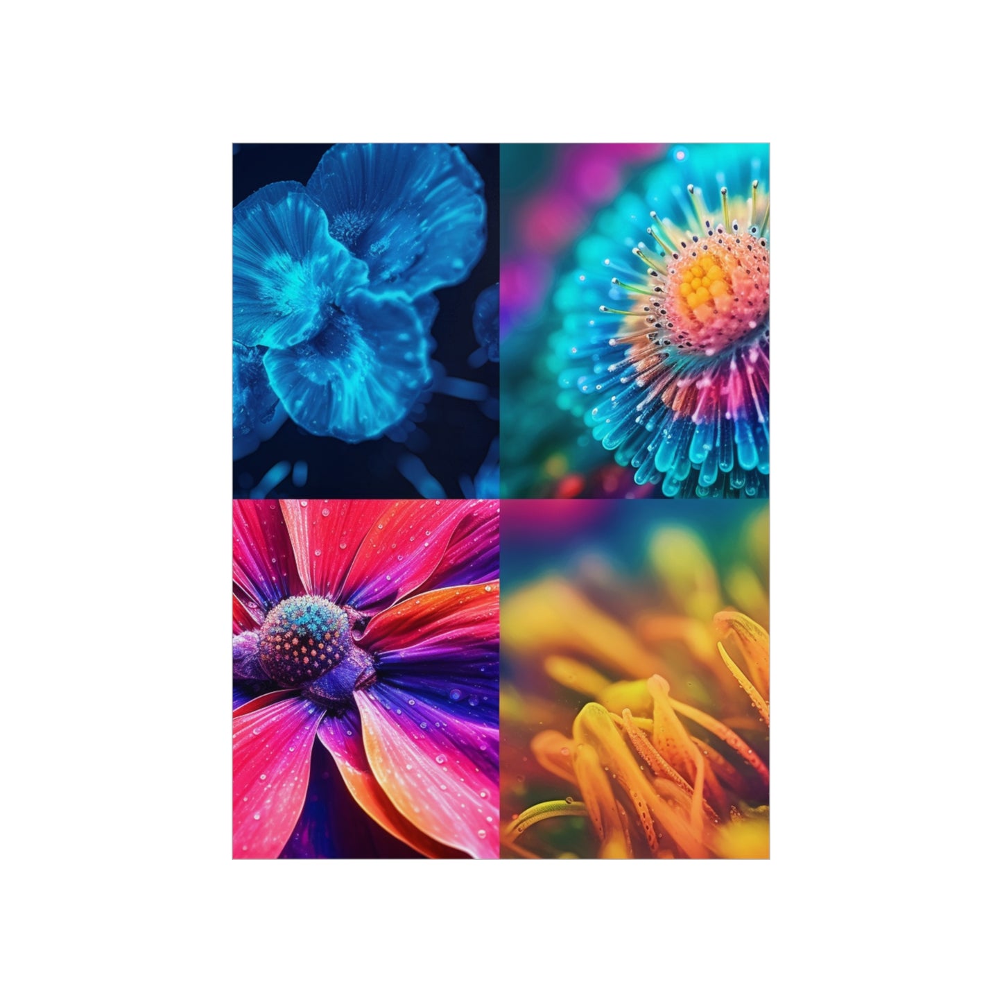 Premium Matte Vertical Posters Macro Life Photo 1