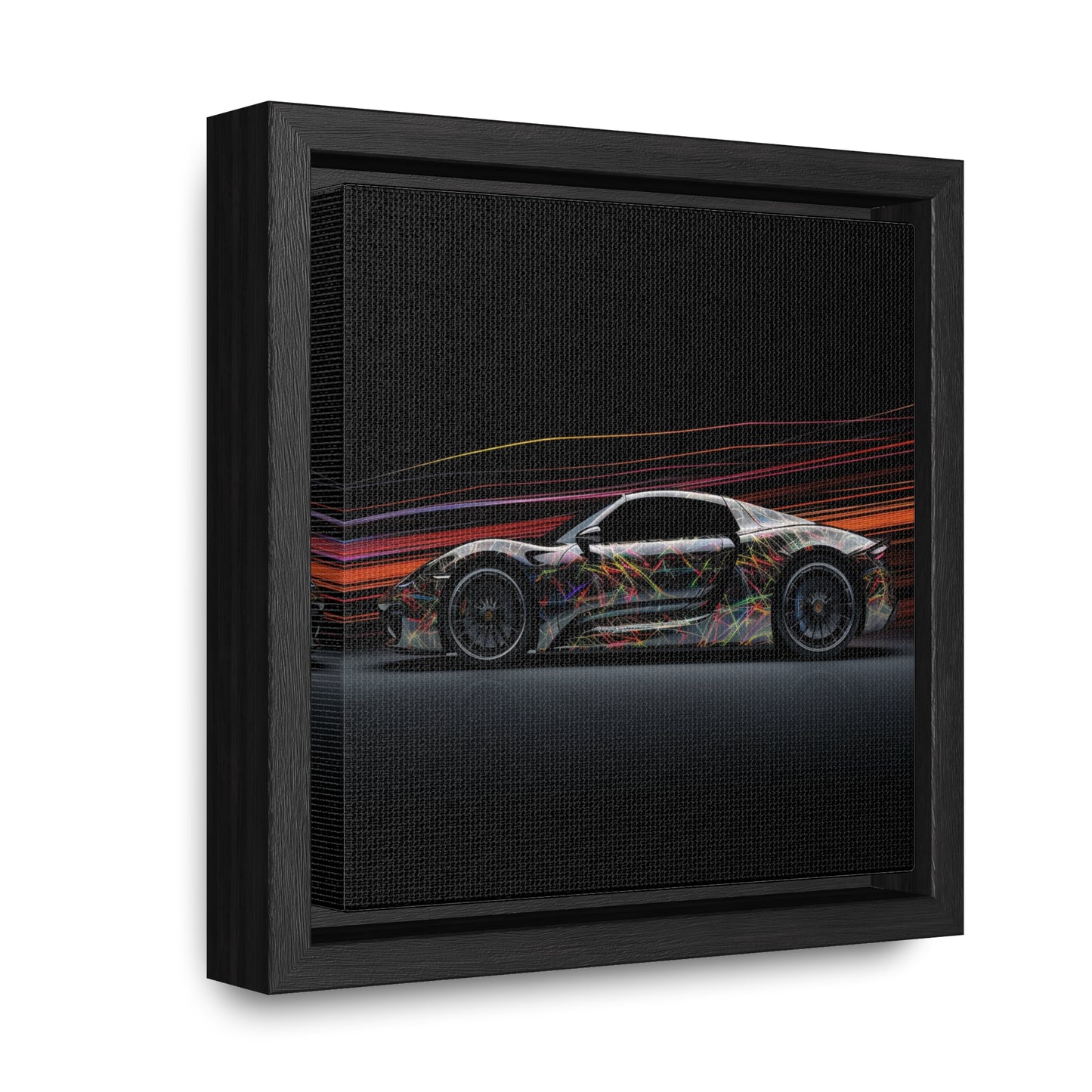 Gallery Canvas Wraps, Square Frame Porsche Line 4