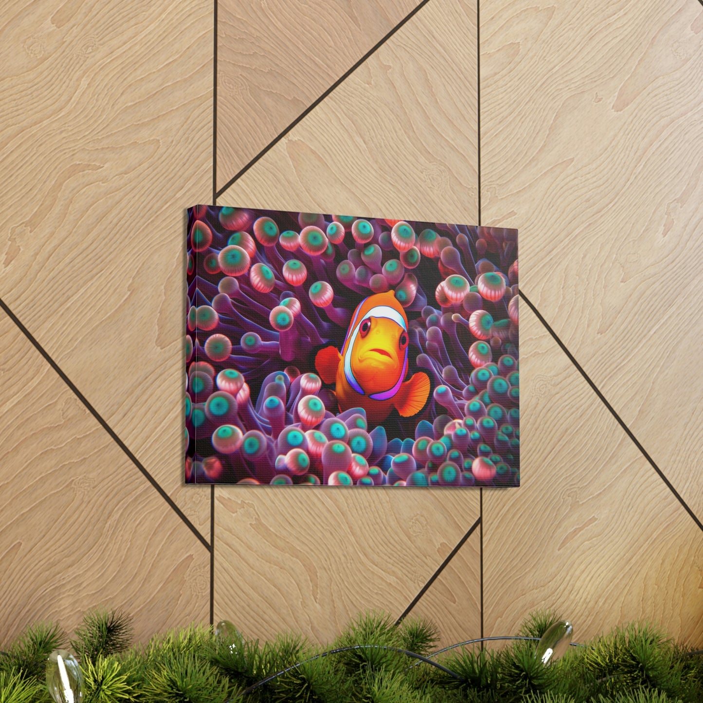 Canvas Gallery Wraps Clown Fish 4