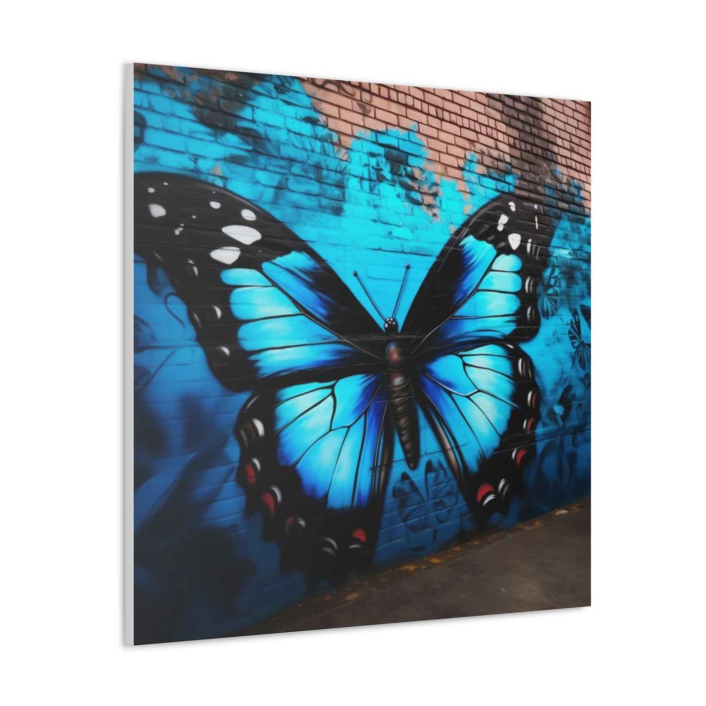 Butterfly street art